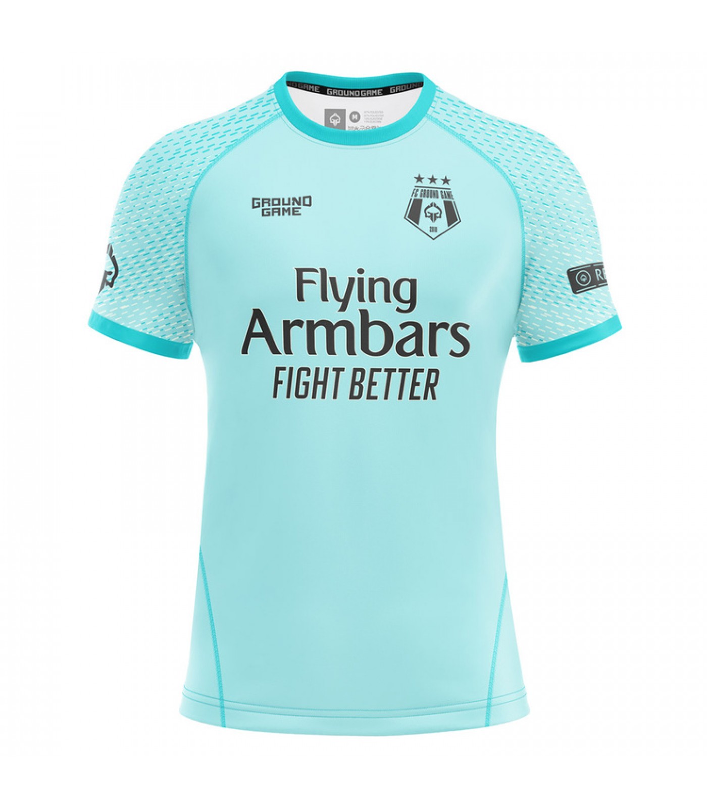 Рашгард - Ground Game - RASHGUARD FC ARMBAR SHORT SLEEVE (MINT)